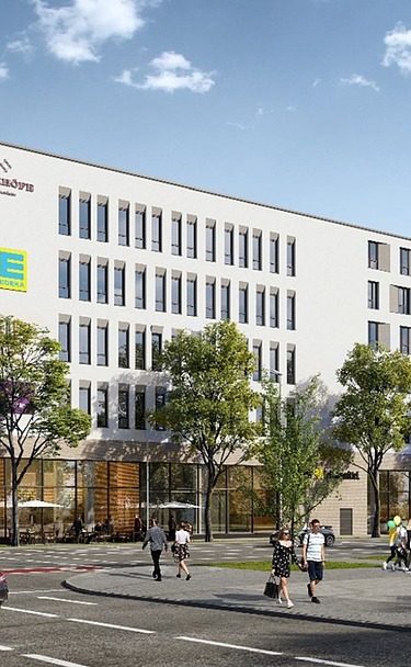 Visualisierung Gebäude Lokhöfe