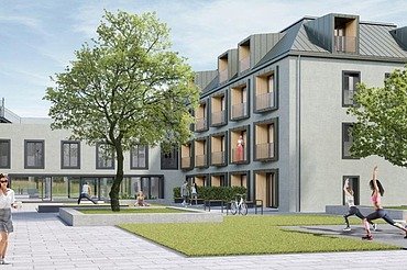 Visualisierung H232 Studentenwohnheim