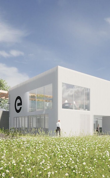 Visualisierung Bürogebäude