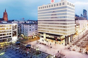 Außenansicht des Bauen im Bestand-Projektes Bienenkorbhaus in Frankfurt