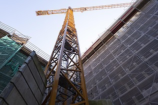Foto Baustelle Landwirtschaftliche Rentenbank Frankfurt am Main