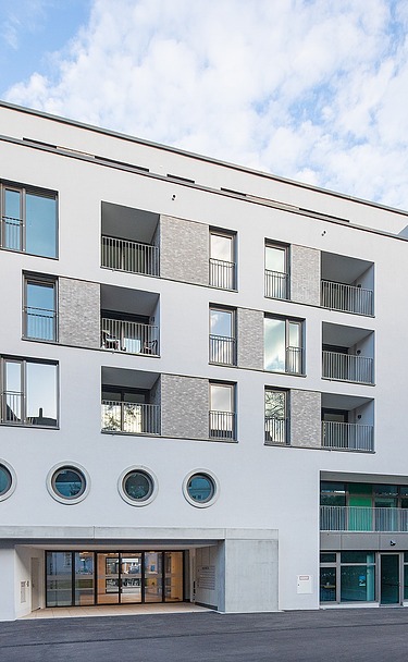 Photo Partial demolition and new construction of the Dreifaltigkeitshof retirement home, Ulm