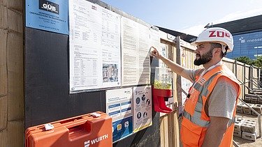 Foto Baustelle SEED Frankfurt am Main