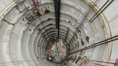Foto Baustelle Neubau des Grubenwasserkanals Ibbenbüren