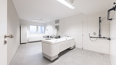 Foto Sanierter Bestandsbau des Seniorenheims Dreifaltigkeitshof in Ulm