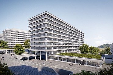 Visualisierung Ruhr-Universität Bochum Ersatzneubau GC-Komplex
