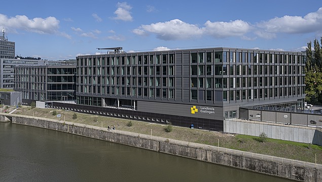 Photo of the new district administration building in Esslingen