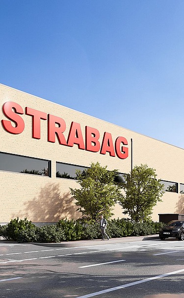 Visualisierung einer Betriebshalle