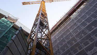Foto Baustelle Landwirtschaftliche Rentenbank Frankfurt am Main
