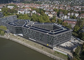 Bird's eye view of the Esslingen District Office