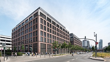 Foto The Brick Bürogebäude Europaviertel Frankfurt
