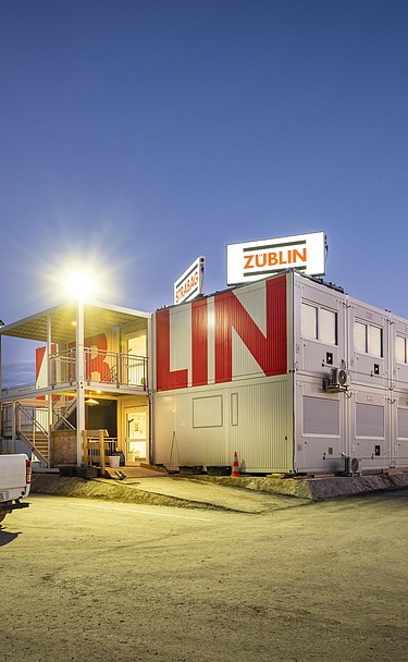 Photo construction site FAIR Research Center Darmstadt