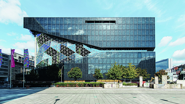 Photo of the new Axel Springer building in Berlin