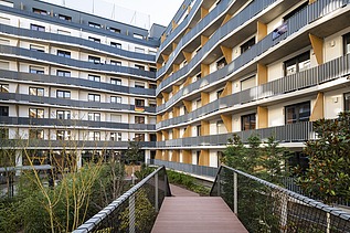 Photo student residence Campus 2 in Frankfurt