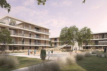 Visualisierung Wohngebäude