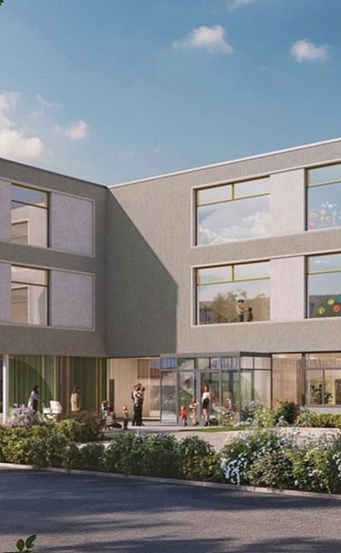 Visualization of new nursery building