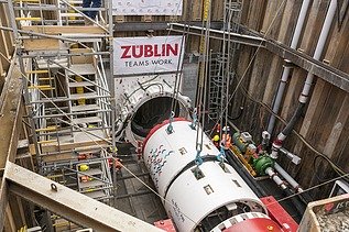 Photo pipe jacking Baltic Pipe Project