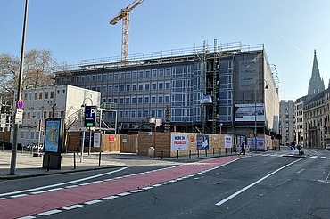 View of the IHK building from the street