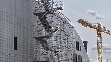 Photo construction site FAIR Research Center Darmstadt