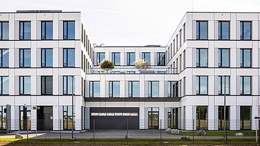 Außenaufnahme des ASTO Campus Zwei in Gilching