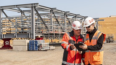 Foto Baustelle Forschungszentrum FAIR Darmstadt