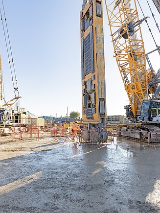 Bild einer Schlitzfräse