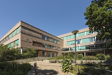 Eingangsbereich UKE Kinderklinik Hamburg
