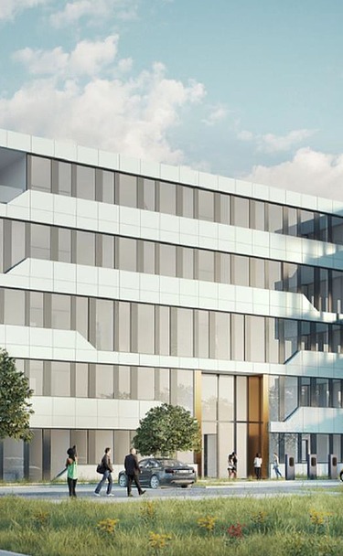 Visualisierung Bürogebäude Sauer 3D