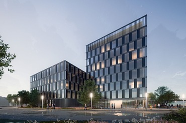 Visualisierung Bürogebäude