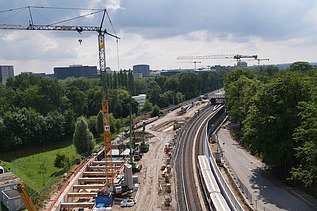 Bild von Los 1 des Neubaus der U5