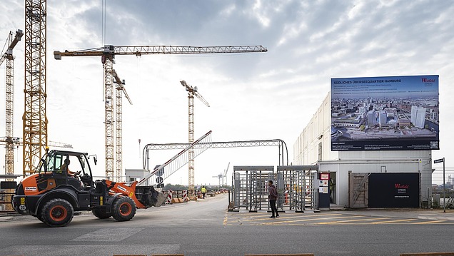 Foto Überseequartier Hamburg Teilquartier der HafenCity Hamburg