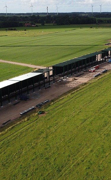 Sengwarden gallery structure from above