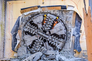 Photo Bohrer Project Metro connection Nordhavn Copenhagen