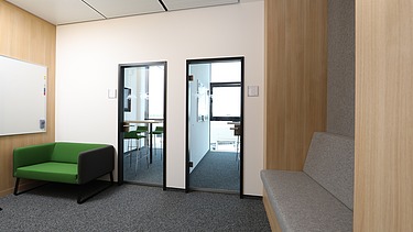 Photo interior view of AGCO GmbH office building in Marktoberdorf
