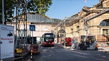 Photo construction site Frankfurt am Main main station
