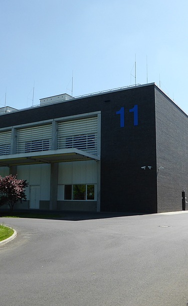 Ansicht der Orafol Halle 11 in Oranienburg