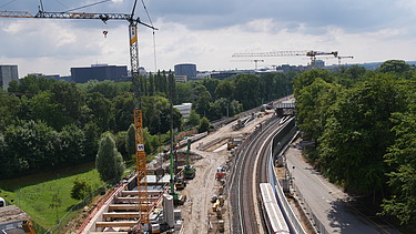 Bild von Los 1 des Neubaus der U5