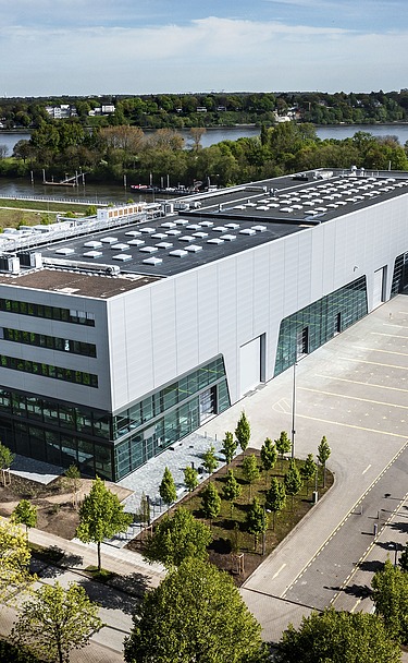 Exterior view of the ZAL 2 research building