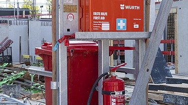 Foto Baustelle SEED Frankfurt am Main