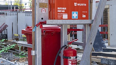 Photo construction site SEED Frankfurt am Main