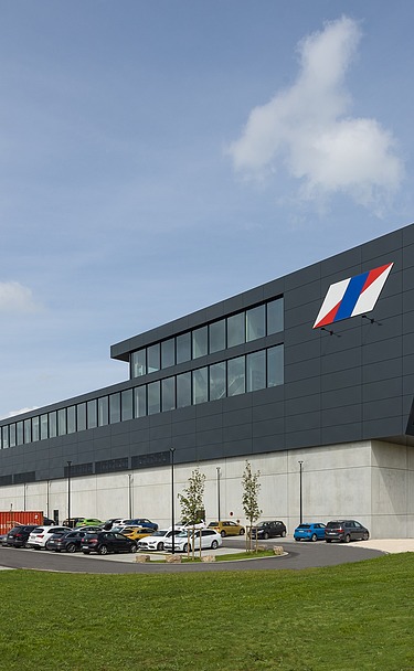 Photo New construction of a multifunctional logistics center ULN II of Seifert Logistics GmbH, Ulm