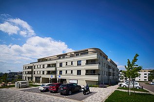 Albterrassen Waldbronn - ideal in das Gelände eingebunden