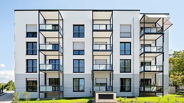 View of the HUGO Komfort residential complex in Bayreuth