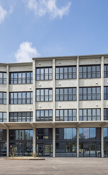 Photo Exterior view of residential and commercial space in Landsberg am Lech