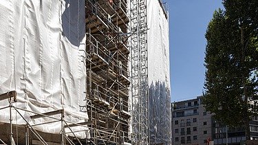 Foto Baustelle Landwirtschaftliche Rentenbank Frankfurt am Main