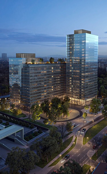 Photo office ensemble TRIDEA - BVK Headquarters Munich