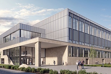 Visualisierung Schulgebäude