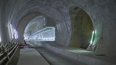 ARGE Flughafentunnel Stuttgart - Tunnelröhre und Verbindungsröhre