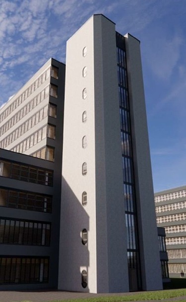 Visualisierung Hochhaus