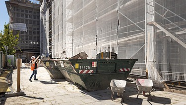 Foto Baustelle Landwirtschaftliche Rentenbank Frankfurt am Main